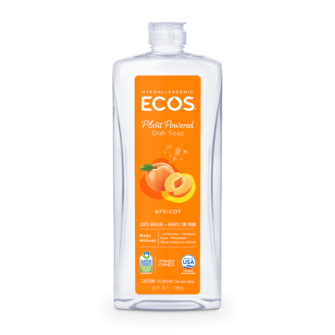 ECOS Dish Soap Apricot Front
