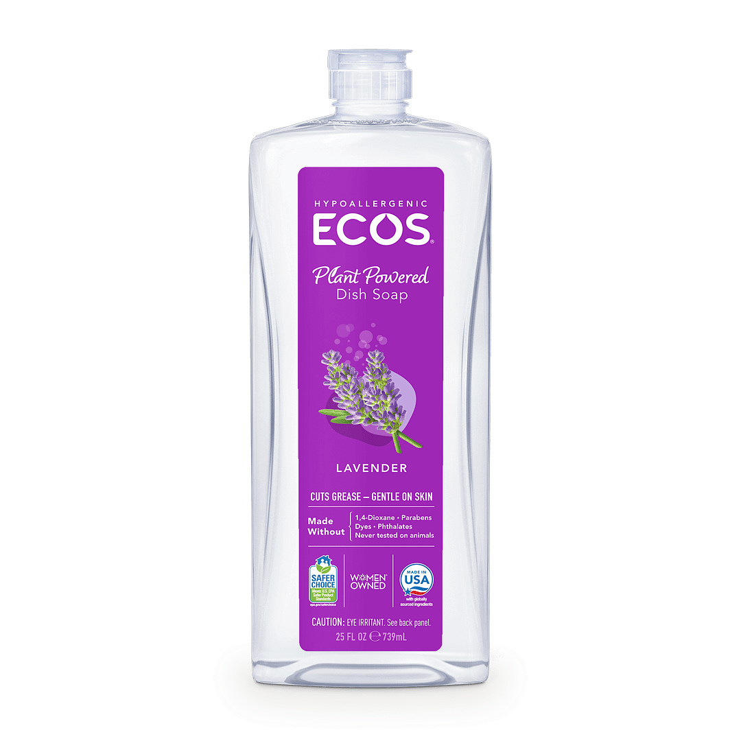 ECOS Dish Soap Lavender Front