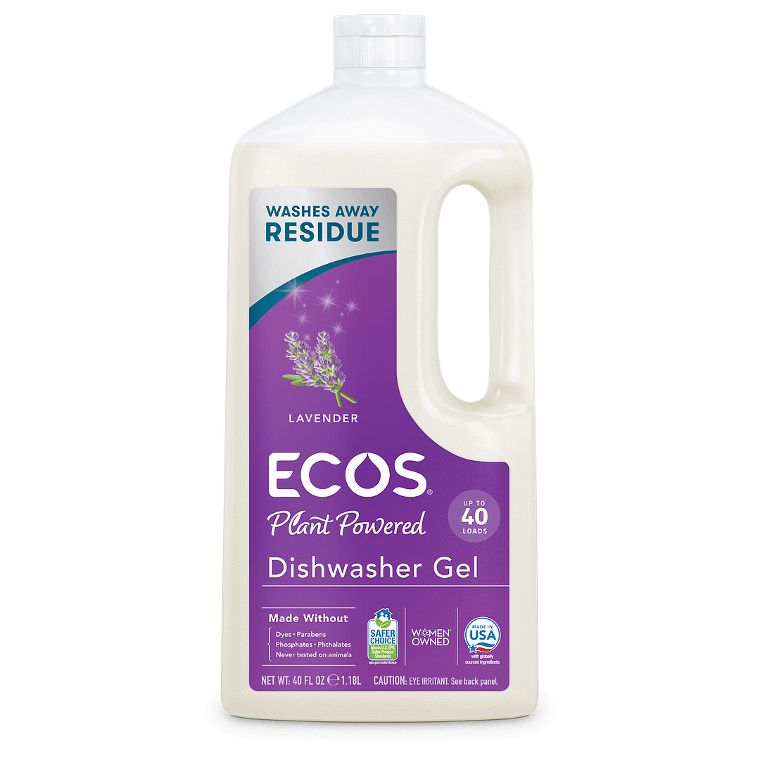 ECOS Dishwasher Gel Lavender Front