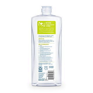 ECOS Dishsoap Bamboo Lemon Back