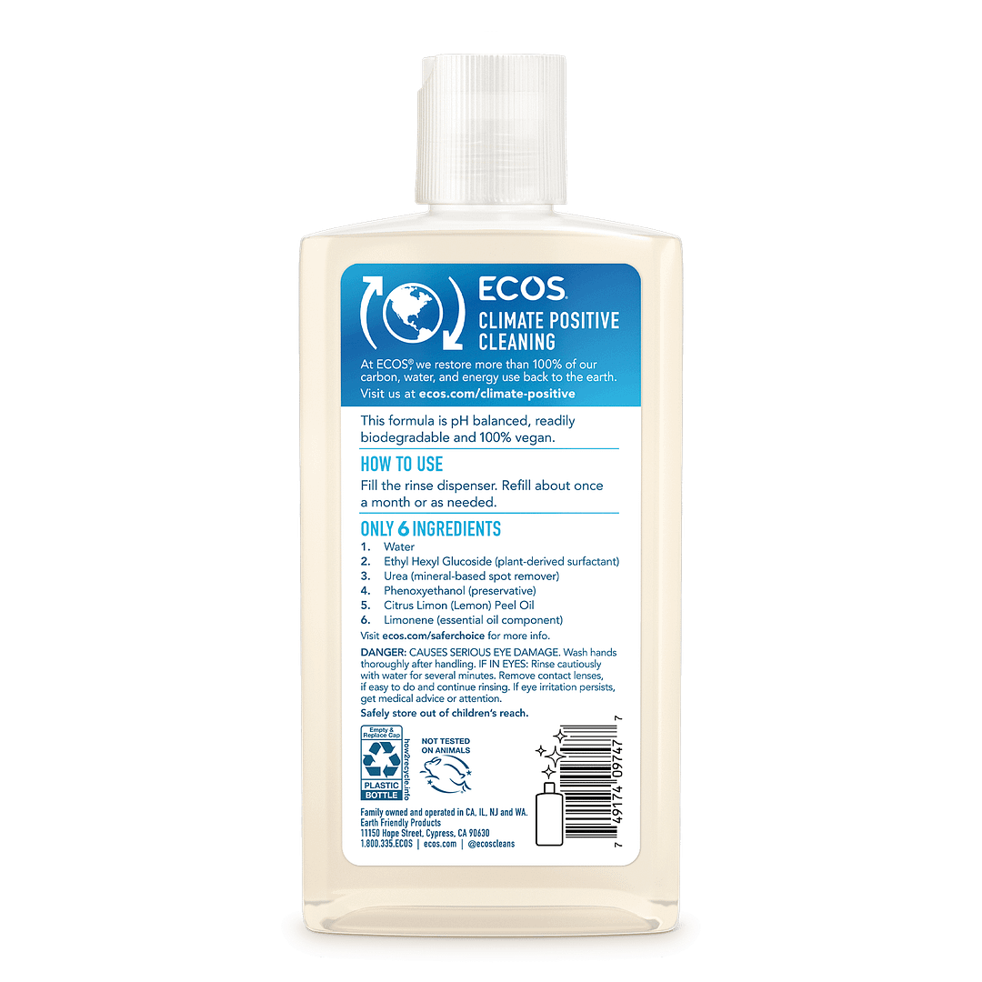 ECOS Rinse Aid Back