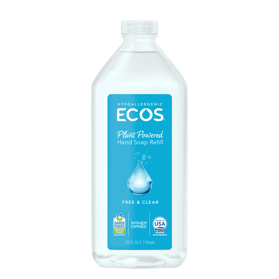 Free & Clear Hand Soap Refill Front